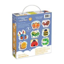 Banana Panda 8 puzzles de insectos de 4 piezas