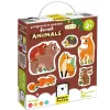 Banana Panda 9 puzzles progresivos animales del bosque 33 piezas