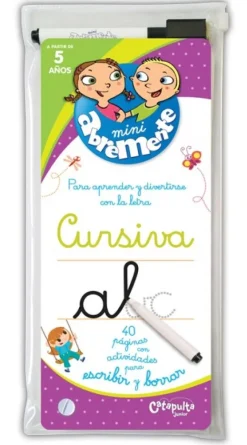 Abremente para escribir y borrar - Cursiva