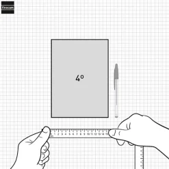 Finocam Agenda espiral cuarto Cool negro 2025-2026 día página
