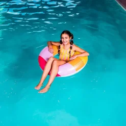 Swim Essentials Anillo flotador hinchable Rainbow 90cm