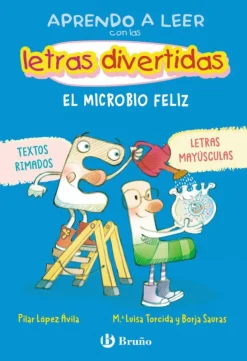 Aprendo a leer con las letras divertidas, 7. El microbio feliz