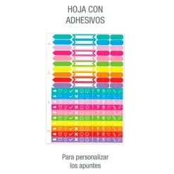 Oxford Archivador A4 4anillas con recambio colores surtidos