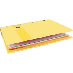 Oxford Archivador A4 4anillas con recambio colores surtidos