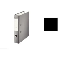 Esselte Archivador de palanca negro tamaño folio