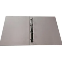 Saro Archivador folio 4 anillas color rosa pastel tapa plástico