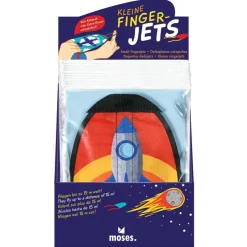 Moses Avión de tela dedojet