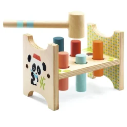 Djeco Banco con martillo madera
