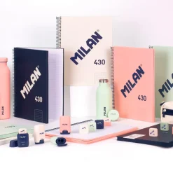 Milan Bloc A4 80 hojas cuadro 5x5mm azul serie 1918
