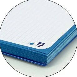 Oxford Bloc A4 azul marino cuadro 5mm. 80 hojas Europeanbook