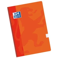 Oxford Bloc A4 cuadro 4mm. 80 hojas tapa blanda colores básicos Classic