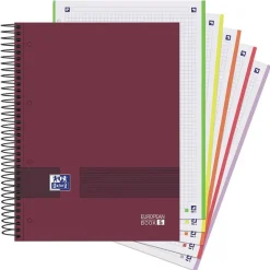 Oxford Bloc A4 cuadro 5mm. 120 hojas tapa extradura