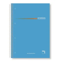 Pacsa Bloc A4 cuadro 5mm. 160 hojas tapa dura microperforado colores surtidos