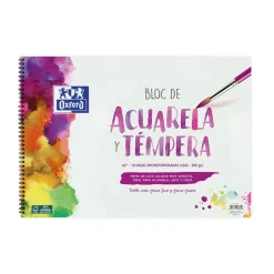 Oxford Bloc acuarela A3 10 hojas 300gr.