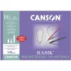 Canson Bloc de papel milimetrado A4 50 hojas de 100gr.