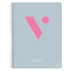 Vicens Vives Bloc Edunotes A4 80 hojas cuadrícula 4x4 gris