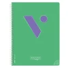 Vicens Vives Bloc Edunotes A4 80 hojas cuadrícula 4x4 verde