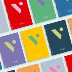 Vicens Vives Bloc Edunotes A4 80 hojas cuadrícula 4x4 verde