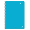 Pacsa Bloc folio pauta 2,5mm 80 hojas tapa dura Xtra colores surtidos