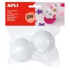 Apli Bolas de pórex 6cm 2 unidades