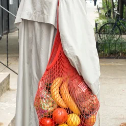 Kikkerland Bolsa rejilla algodón color surtido