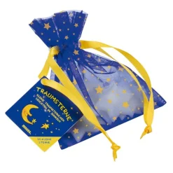 Moses Bolsita con 18 estrellas pequeñas que brillan en la oscuridad