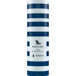 Chilly Botella inox Dock and Bay navy 500ml.