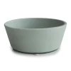 Mushie Bowl de silicona con ventosa azul Cambridge