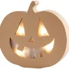 Creativ Company Calabaza con luz Halloween papel maché 22x20x4cm