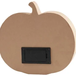 Creativ Company Calabaza con luz Halloween papel maché 22x20x4cm