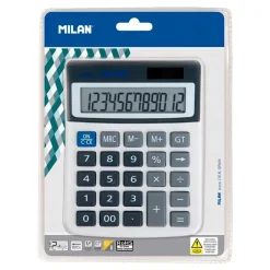 Milan Calculadora de sobremesa 12 dígitos