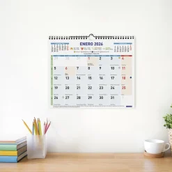 Finocam Calendario pared color escribir M 2026