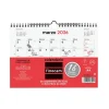 Finocam Calendario pared S escribir 2025-2026 16 meses