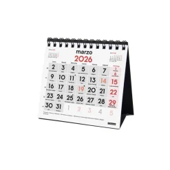 Finocam Calendario sobremesa 2026 números grandes XXS