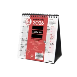 Finocam Calendario sobremesa escribir XS 2026