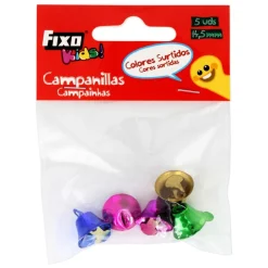 Grafoplas Campanillas de metal 5 unidades de colores