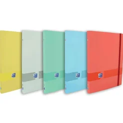 Oxford Carpeta clasificadora A4 con tapa extra dura colores surtidos