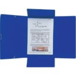 Saro Carpeta folio de cartón con solapas paquete 20 unidades