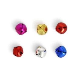 Grafoplas Cascabeles de metal 6 unidades de colores