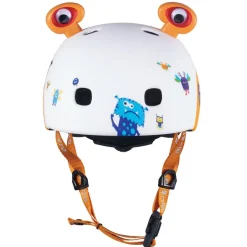 Micro Casco monstruos 3D talla M con Led trasera