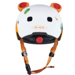 Micro Casco monstruos 3D talla M con Led trasera