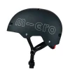 Micro Casco negro talla M luz Led