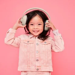 Kreafunk Cascos protectores anti ruido Hush arena marfil