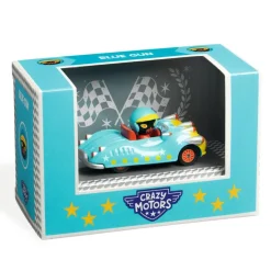 Djeco Coche metal Blue Gun Crazy Motors escala 1:43