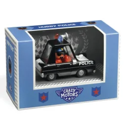 Djeco Coche metal Hurry Police Crazy Motors escala 1:43
