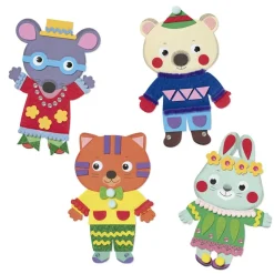 Djeco Collages animales divertidos