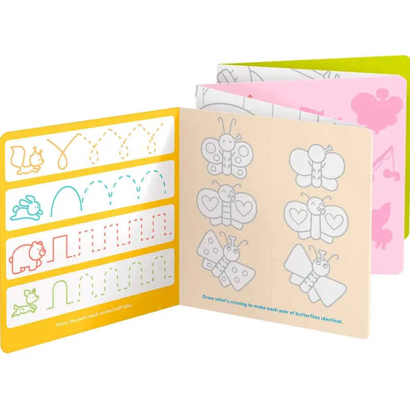 Banana Panda Colorea y aprende con hadas, cuadernos para colorear extra largos