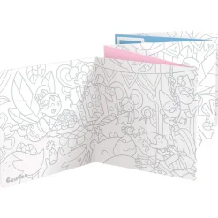 Banana Panda Colorea y aprende con hadas, cuadernos para colorear extra largos