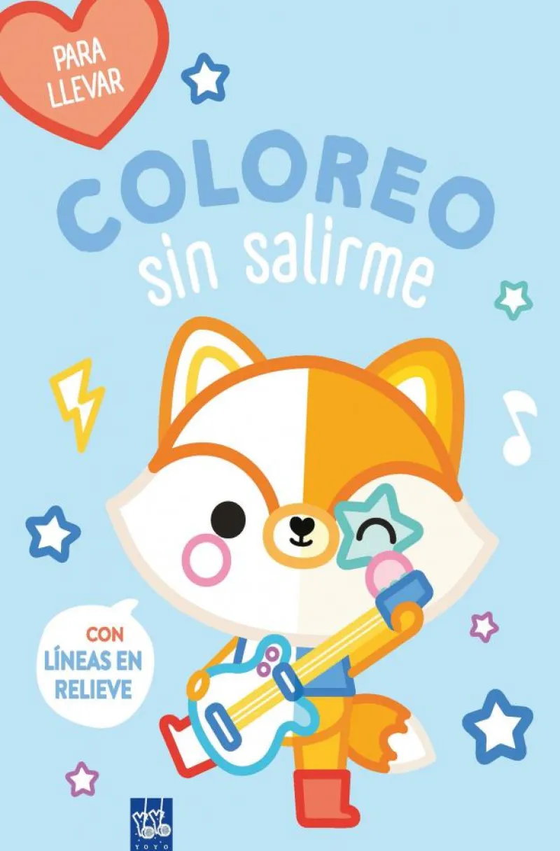 Coloreo sin salirme-Para llevar. Zorro