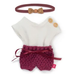 Miniland Conjunto camiseta, pantalón y diadema 21cm